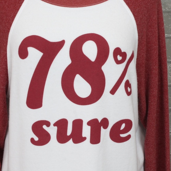Wildfox "78% Sure" Sure-Ish Kim's Sweater BBJ - Picture 3 of 6
